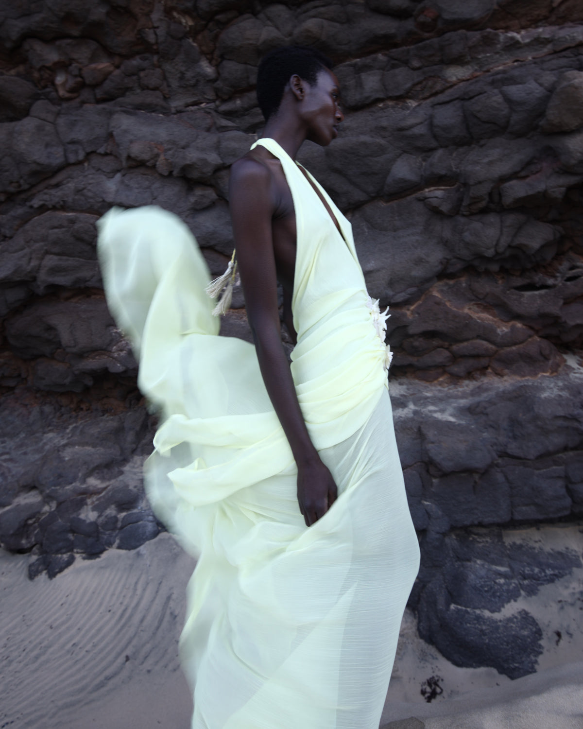 THALASSA maxi dress Sunligth