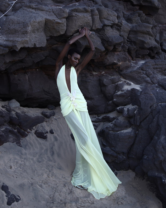 THALASSA maxi dress Sunligth