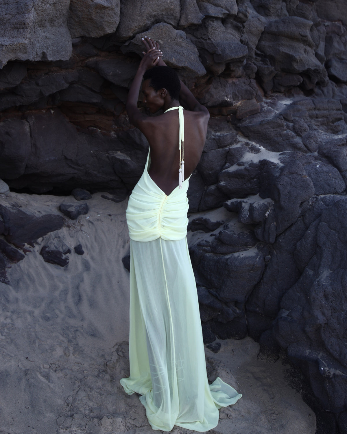 THALASSA maxi dress Sunligth