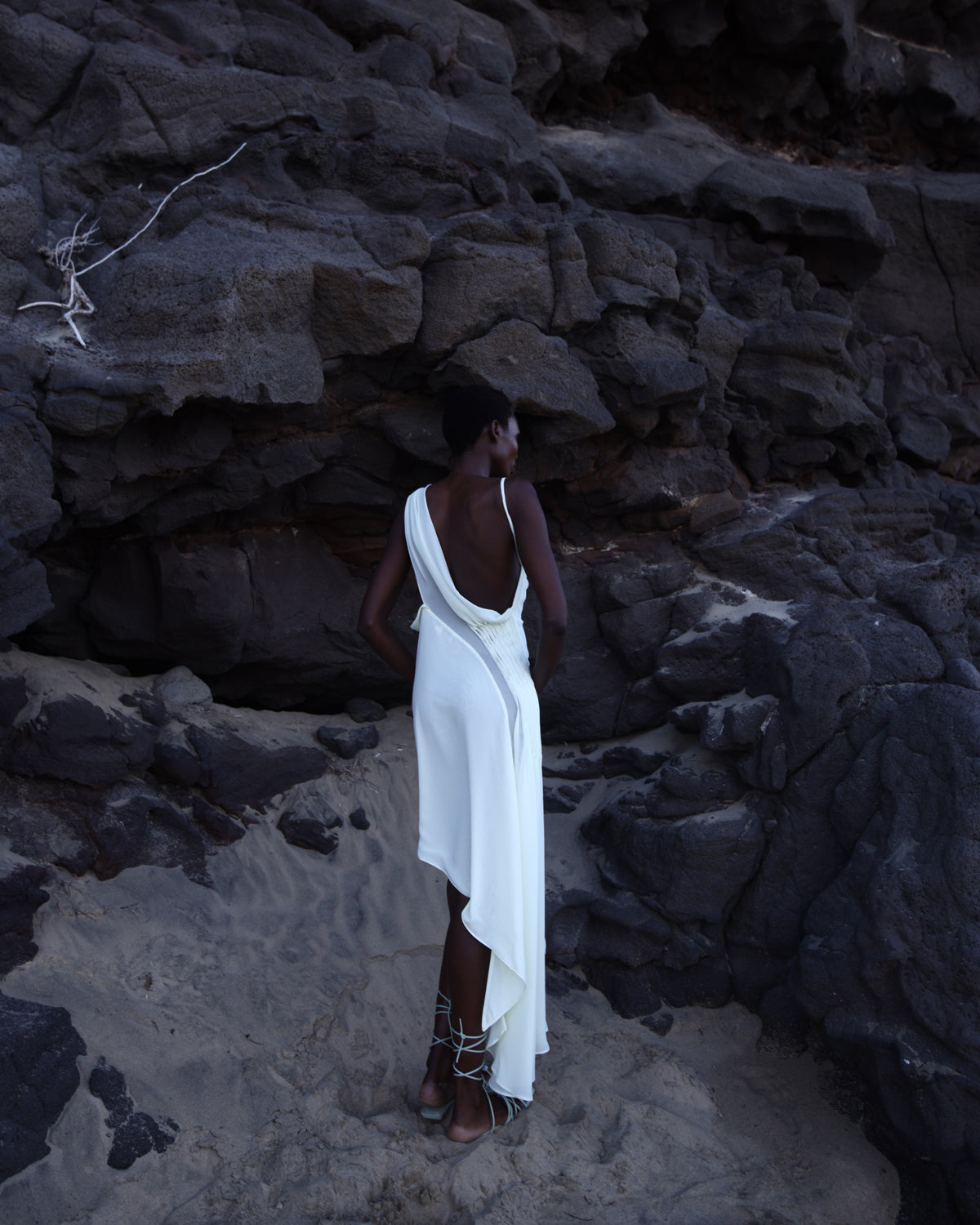 SEULE midi dress vanilla