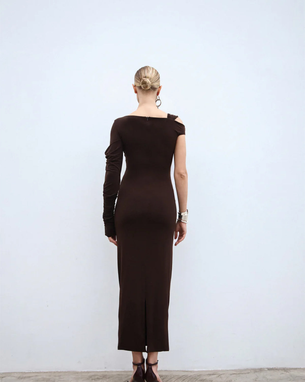 BOA Dress Dark Choco