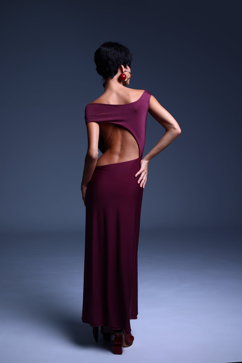 AVVOLTA dress by BOCHEVA, back view