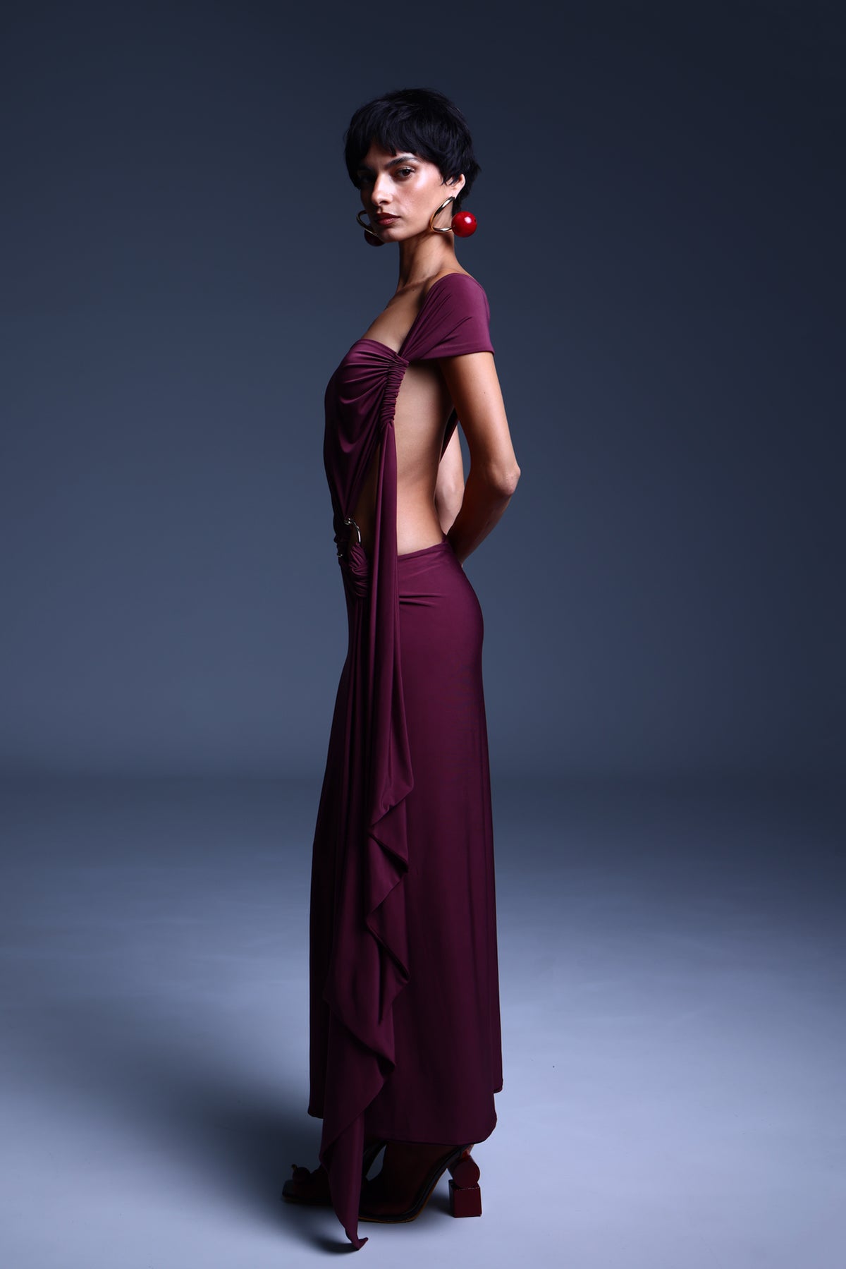 AVVOLTA dress by BOCHEVA, side view
