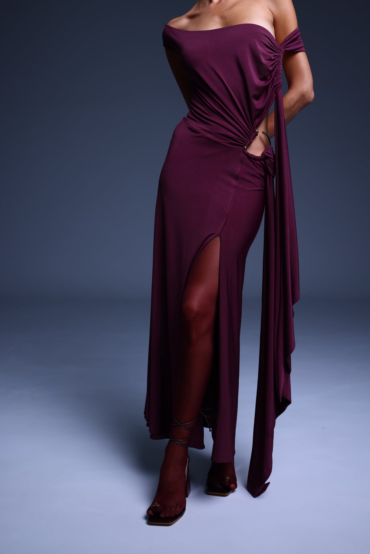 AVVOLTA dress by BOCHEVA, drape detail