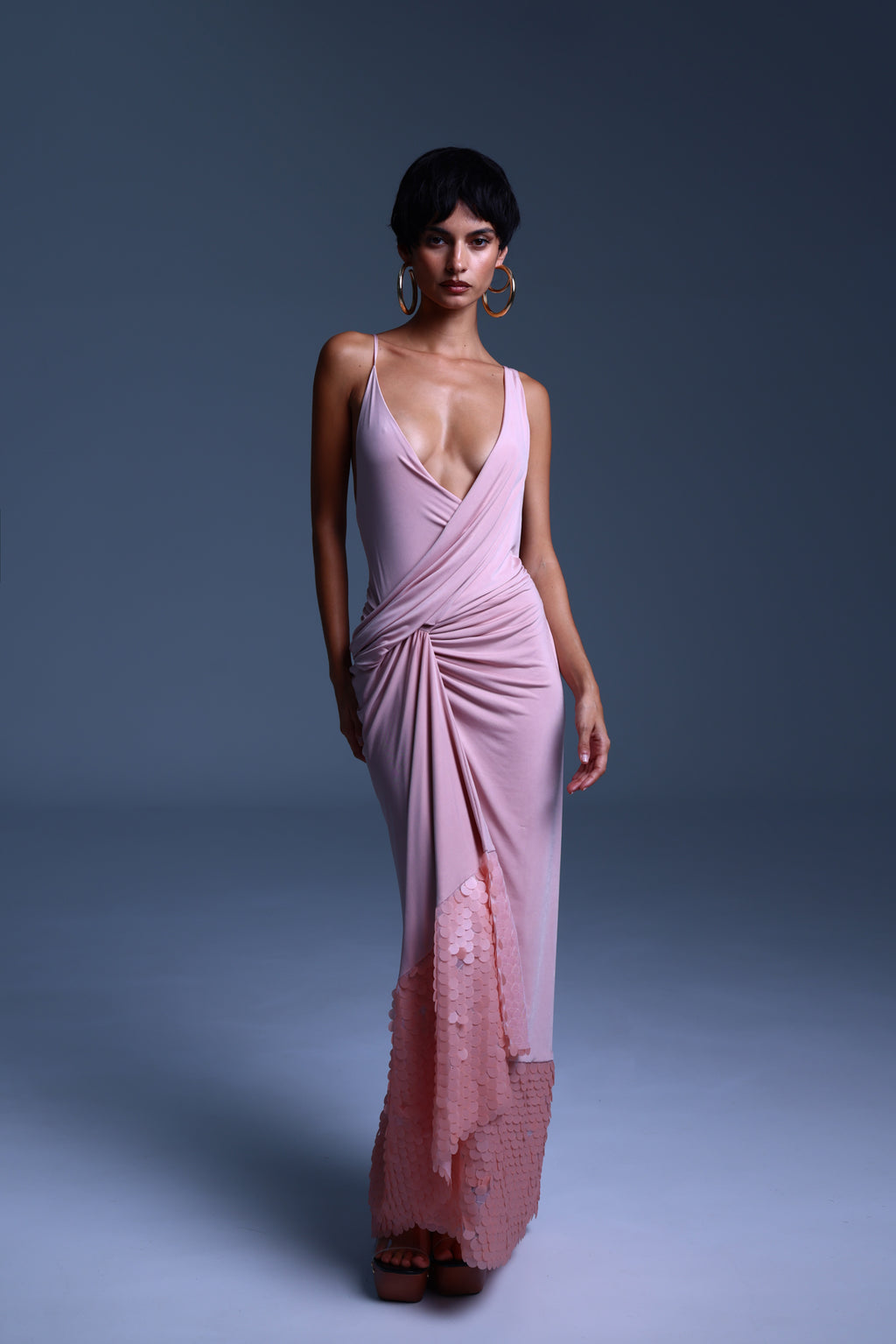 KOLPOS dress by BOCHEVA, front view