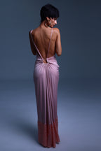 KOLPOS dress by BOCHEVA, back view