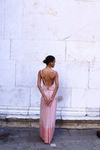 KOLPOS dress by BOCHEVA, back, Venice