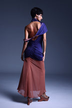 NON FINITO dress by BOCHEVA, back view