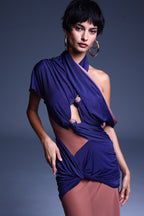 NON FINITO dress by BOCHEVA, knot detail