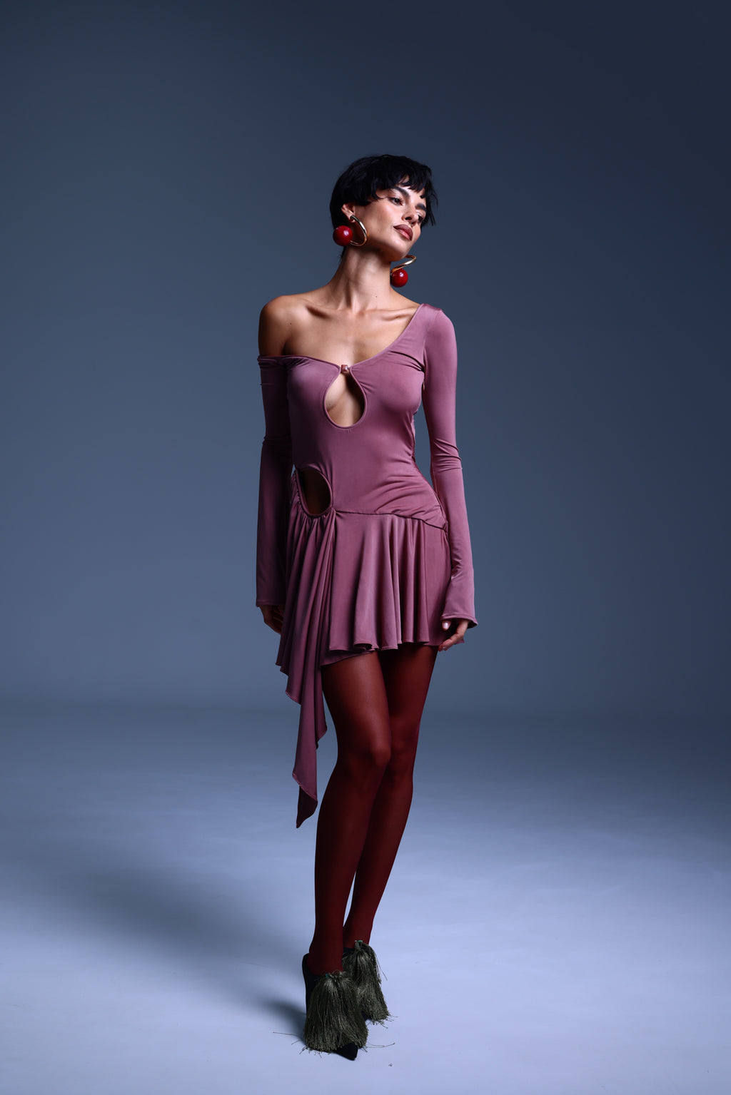 SEDUTA mini dress by BOCHEVA, side view