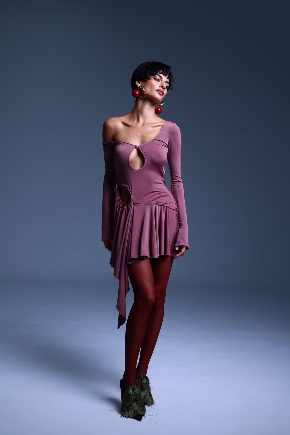 SEDUTA mini dress by BOCHEVA, side view