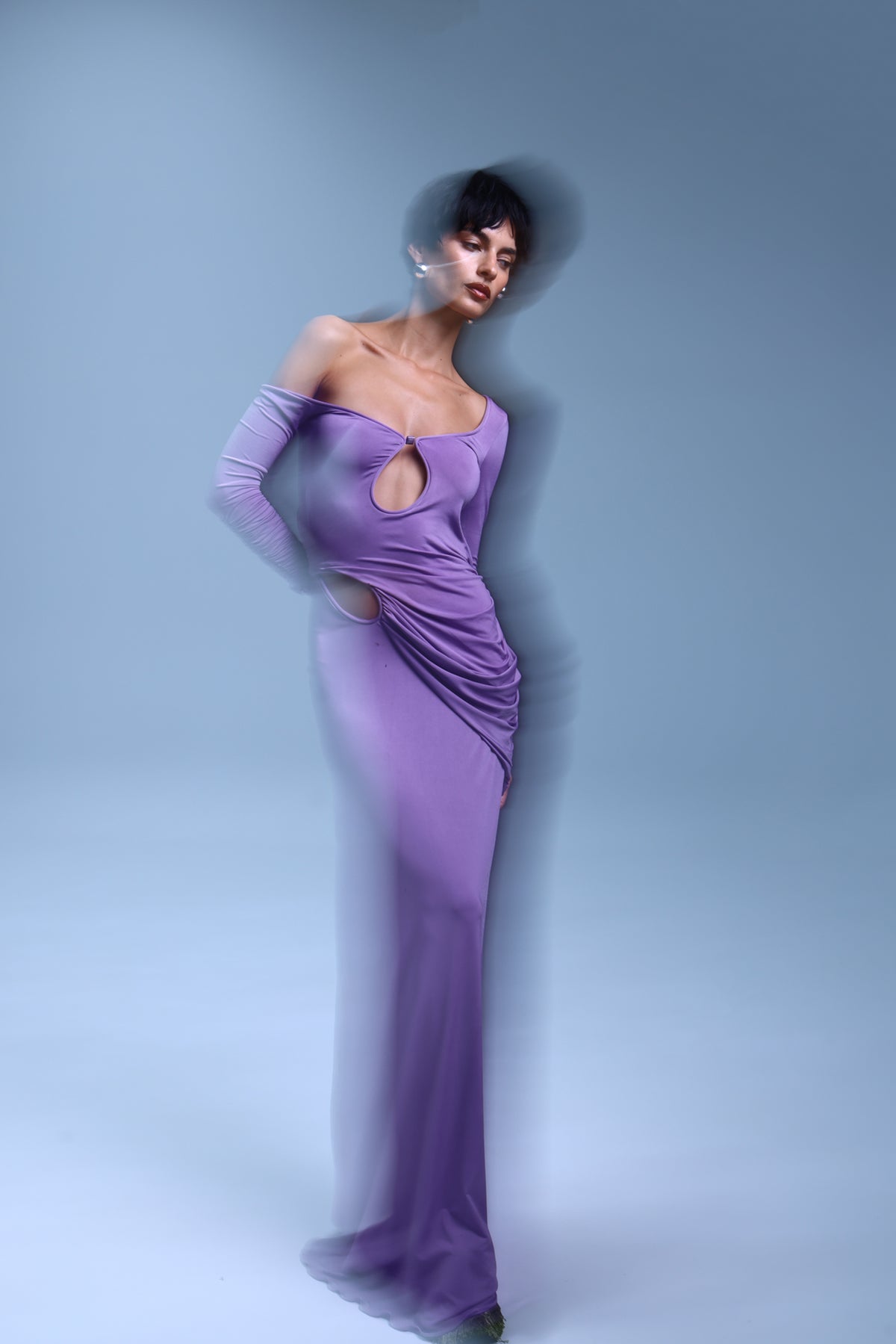 STANTE dress by BOCHEVA, editorial in motion