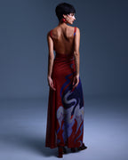 VELATURA dress by BOCHEVA, back view