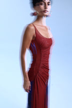 VELATURA dress by BOCHEVA, editorial in motion