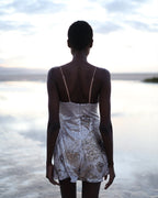 DEVIKA Dress Floral Sequin