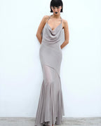 ETERNA Dress Warm Grey