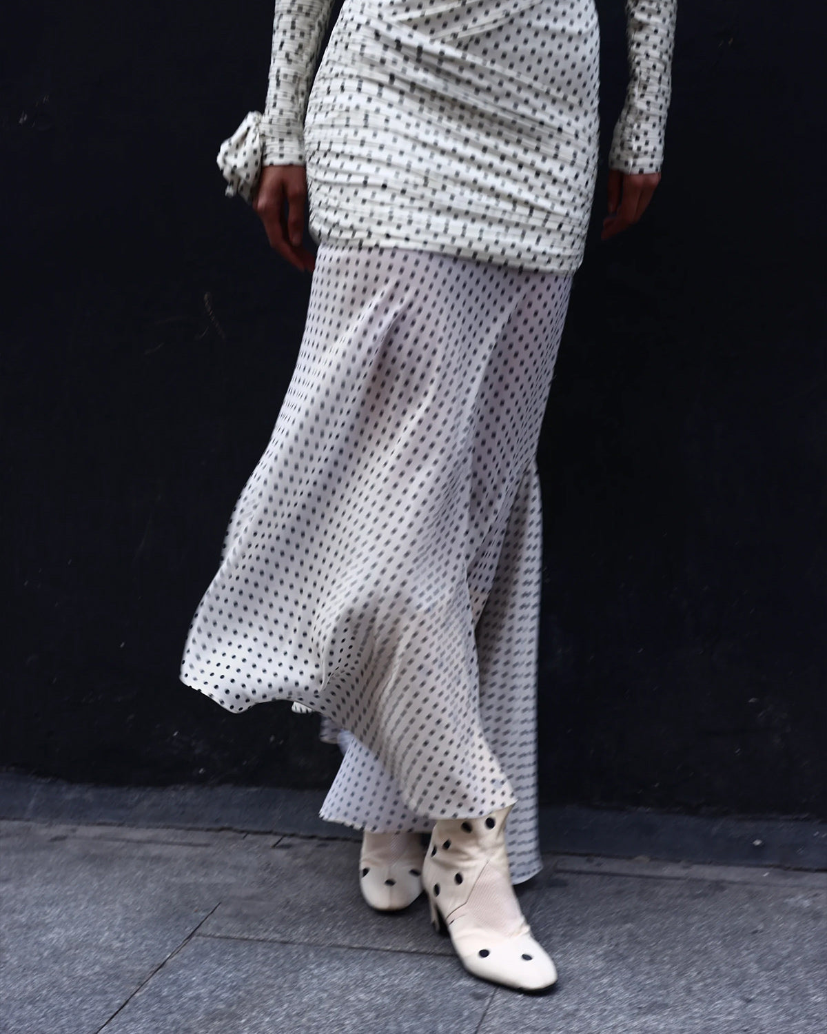 MADREMONTE Dress Polka Dots