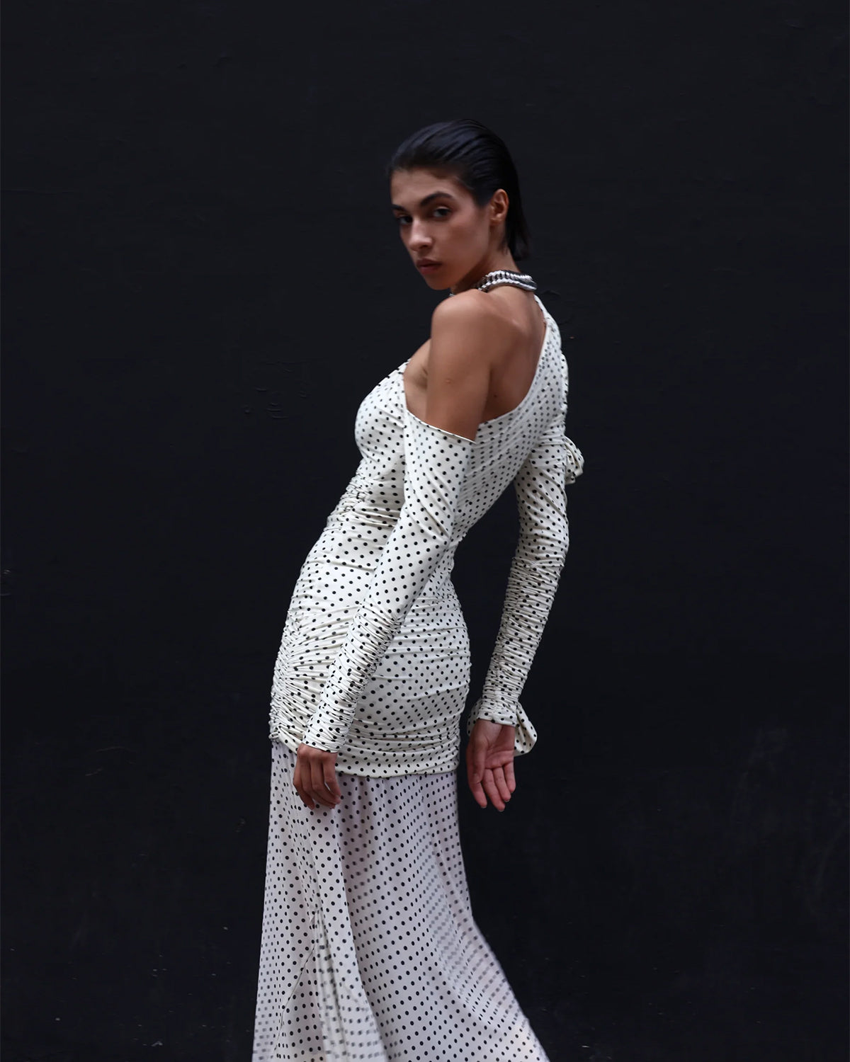 MADREMONTE Dress Polka Dots