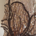 DEVIKA Dress Floral Sequin