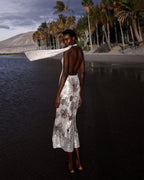 VEDA Dress Floral Sequin