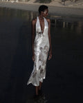 VEDA Dress Floral Sequin